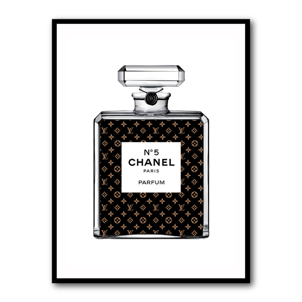 LV In Chanel Wall Art